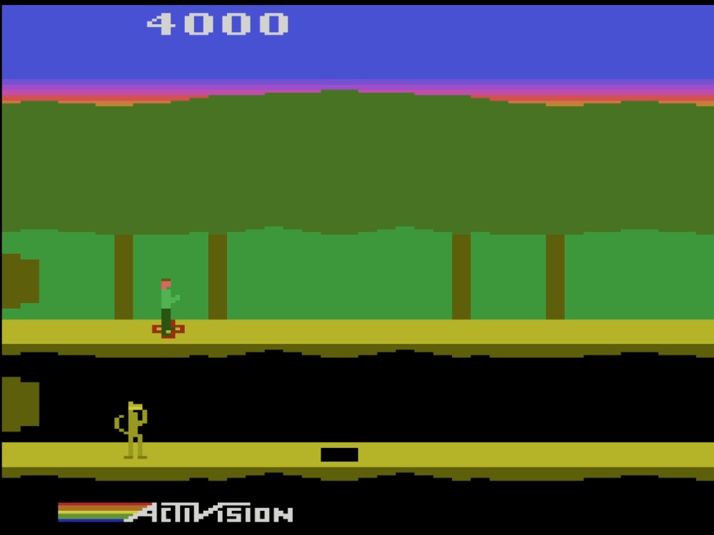 Gameplay of Pitfall II: Lost Caverns for Atari 2600